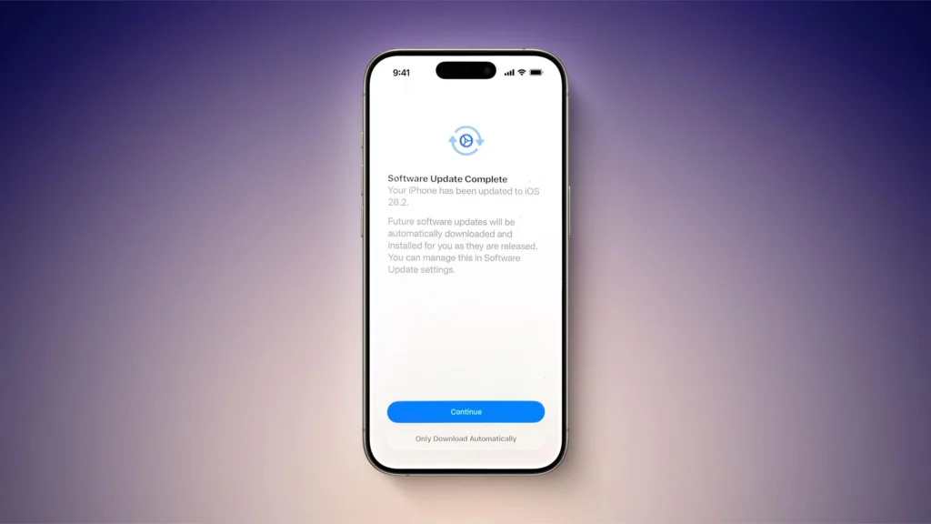 PSA: iOS 26.2 Turns on Automatic Software Updates for Some Users : r/apple