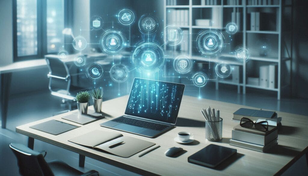 Evolution of AI productivity tools timeline for 2025.