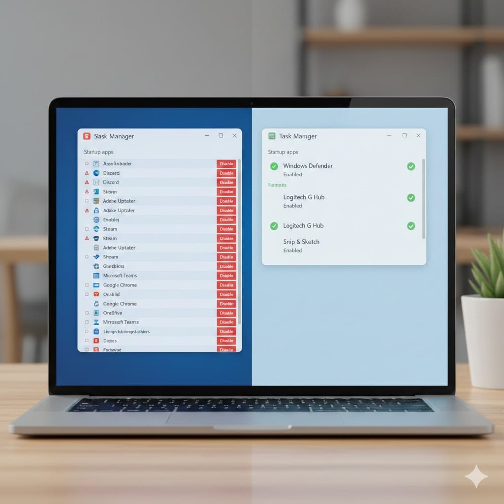 How to disable startup programs in Windows 11 to boost laptop performance without hardware upgrades