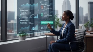 Tech leader monitoring AI compliance with U.S. federal and state regulations in 2026.