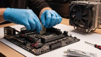 Installing Ryzen 5 5600 CPU on AM4 motherboard for 2026 PC upgrade