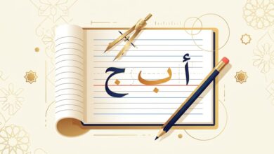 مقاييس الحروف العربية