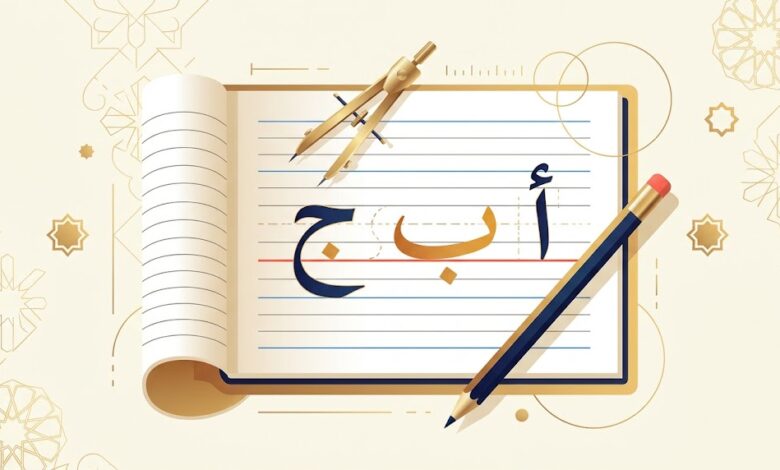 مقاييس الحروف العربية