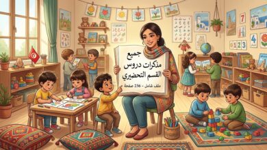 وثيقة جميع مذكرات دروس القسم التحضيري كنز بيداغوجي بين يدي المنشط(ة) التونسي(ة)
